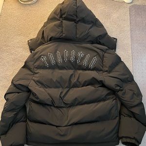 Trapstar Black Puffer Jacket Size M